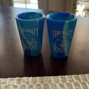 Blue Shot Glass Set silicone